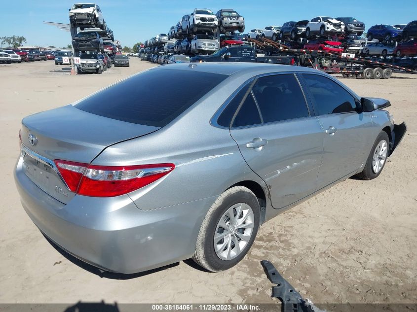 4T1BD1FK6GU198111 2016 Toyota Camry Hybrid Le