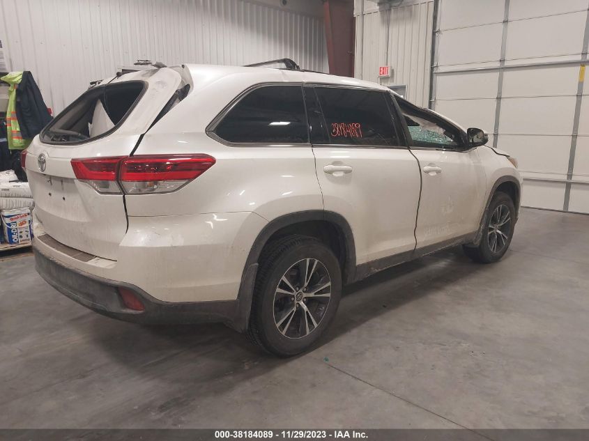 5TDZARFH7KS048195 2019 Toyota Highlander Le