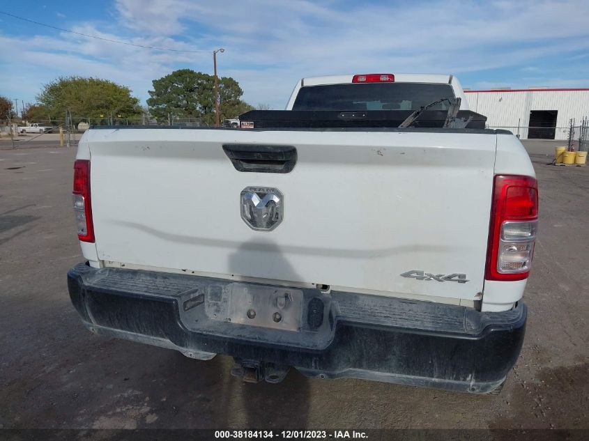 2022 Ram 2500 Tradesman 4X4 8' Box VIN: 3C6UR5HJ1NG308077 Lot: 38184134