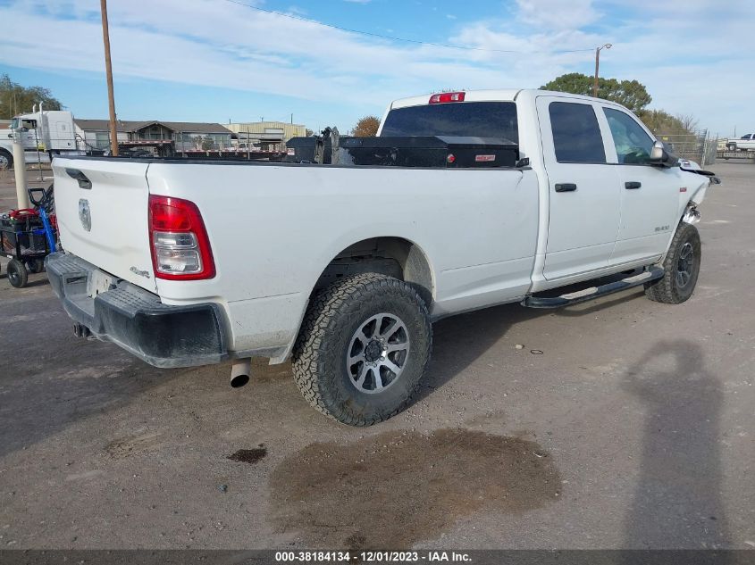 2022 Ram 2500 Tradesman 4X4 8' Box VIN: 3C6UR5HJ1NG308077 Lot: 38184134