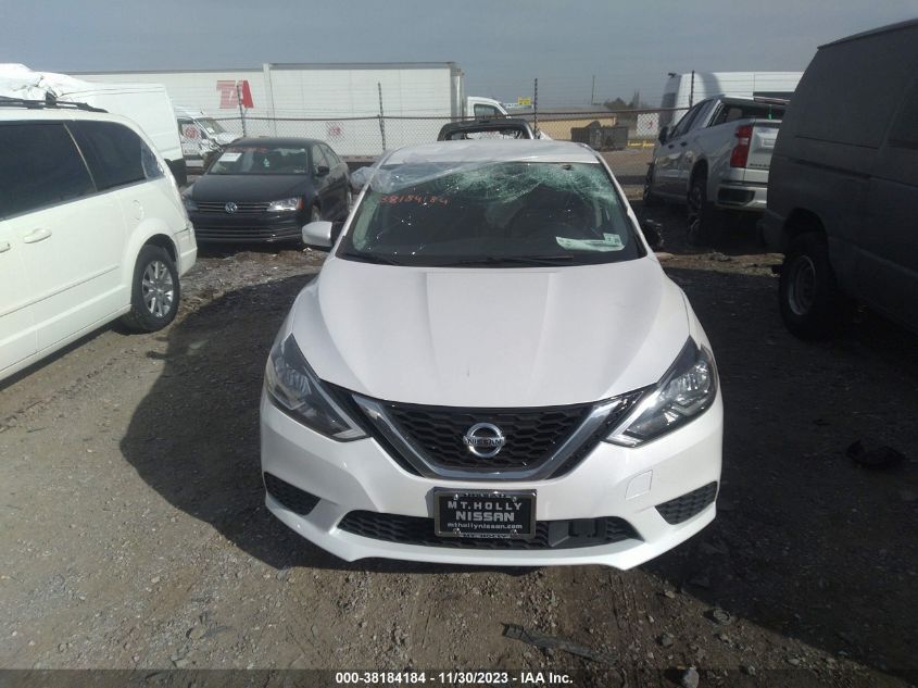 2019 Nissan Sentra Sv VIN: 3N1AB7AP6KY406282 Lot: 38184184