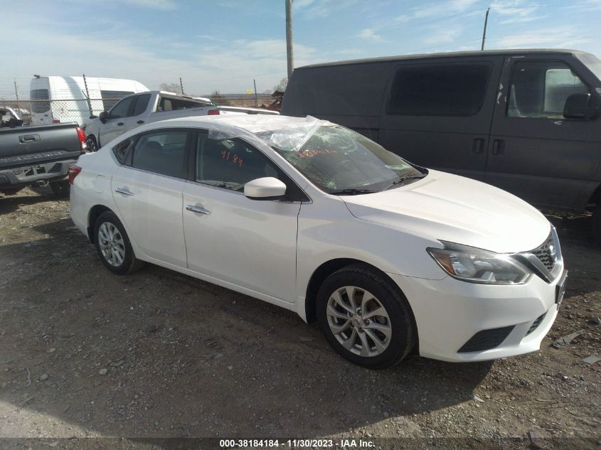 2019 Nissan Sentra Sv VIN: 3N1AB7AP6KY406282 Lot: 38184184