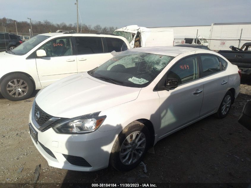 2019 Nissan Sentra Sv VIN: 3N1AB7AP6KY406282 Lot: 38184184