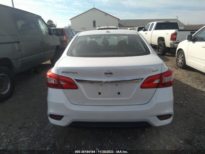 2019 Nissan Sentra Sv VIN: 3N1AB7AP6KY406282 Lot: 38184184