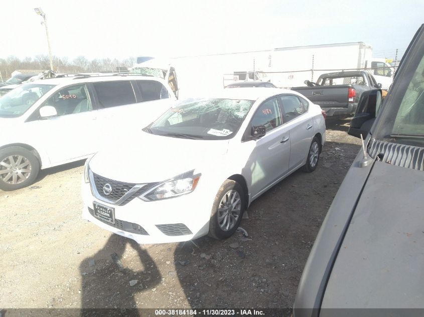 2019 Nissan Sentra Sv VIN: 3N1AB7AP6KY406282 Lot: 38184184