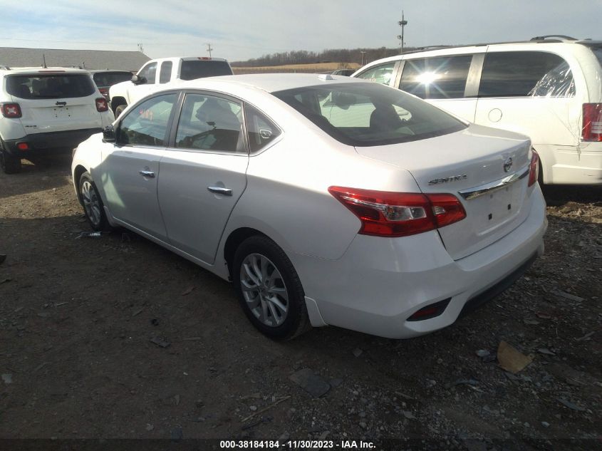 2019 Nissan Sentra Sv VIN: 3N1AB7AP6KY406282 Lot: 38184184