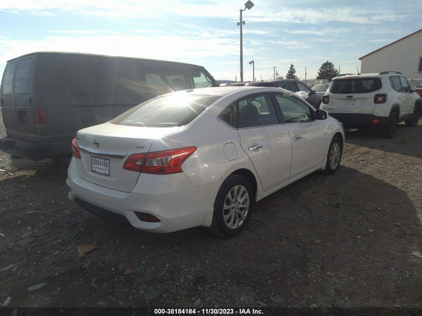 2019 Nissan Sentra Sv VIN: 3N1AB7AP6KY406282 Lot: 38184184