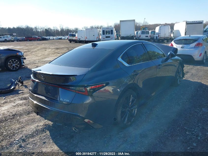 2021 Lexus Is 350 F Sport VIN: JTHGZ1E23M5022389 Lot: 38184277