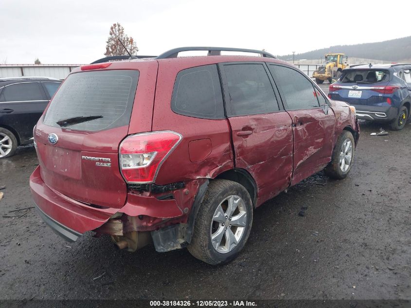 2015 Subaru Forester 2.5I VIN: JF2SJABC8FH425433 Lot: 38184326