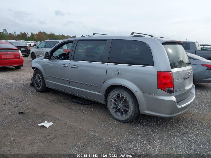 2017 Dodge Grand Caravan Sxt VIN: 2C4RDGCGXHR814235 Lot: 38184343