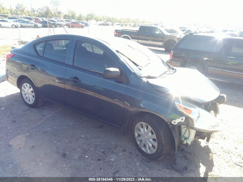 2015 Nissan Versa 1.6 S+ VIN: 3N1CN7AP5FL810550 Lot: 38184348