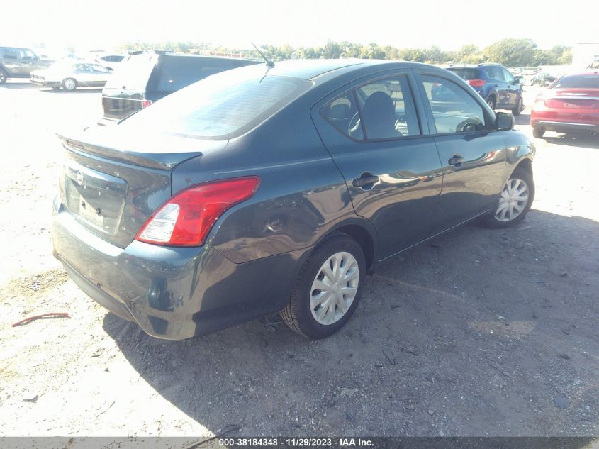 2015 Nissan Versa 1.6 S+ VIN: 3N1CN7AP5FL810550 Lot: 38184348