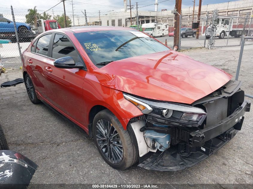 2023 Kia Forte Gt-Line VIN: 3KPF54ADXPE556211 Lot: 38184429