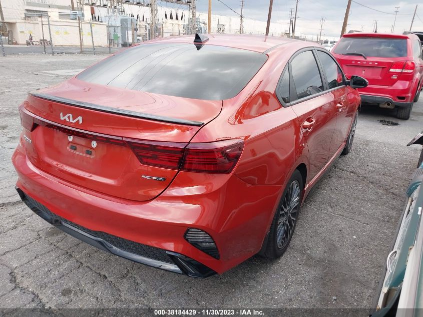 2023 Kia Forte Gt-Line VIN: 3KPF54ADXPE556211 Lot: 38184429