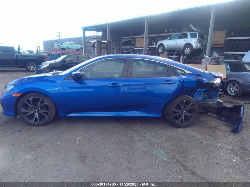 19XFC2F88KE014135 2019 Honda Civic Sport