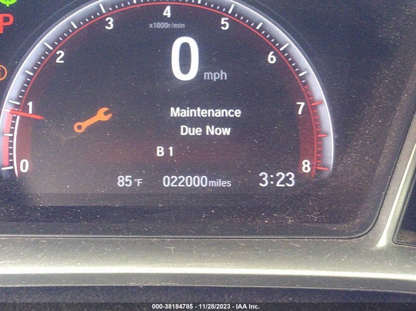 19XFC2F88KE014135 2019 Honda Civic Sport