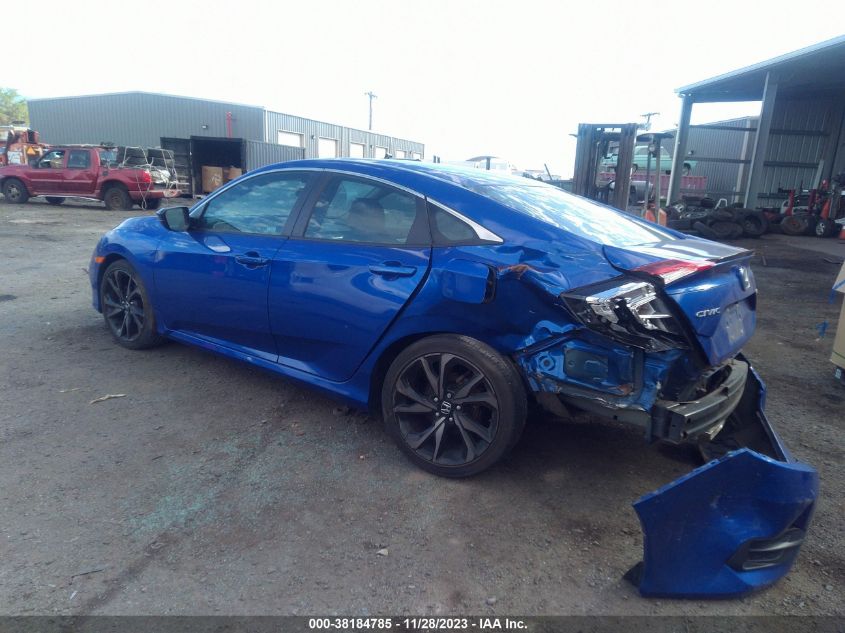 19XFC2F88KE014135 2019 Honda Civic Sport