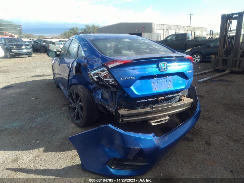 19XFC2F88KE014135 2019 Honda Civic Sport