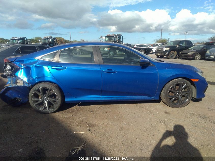 19XFC2F88KE014135 2019 Honda Civic Sport
