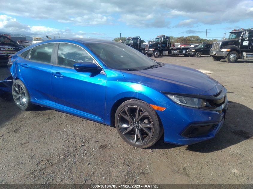 19XFC2F88KE014135 2019 Honda Civic Sport