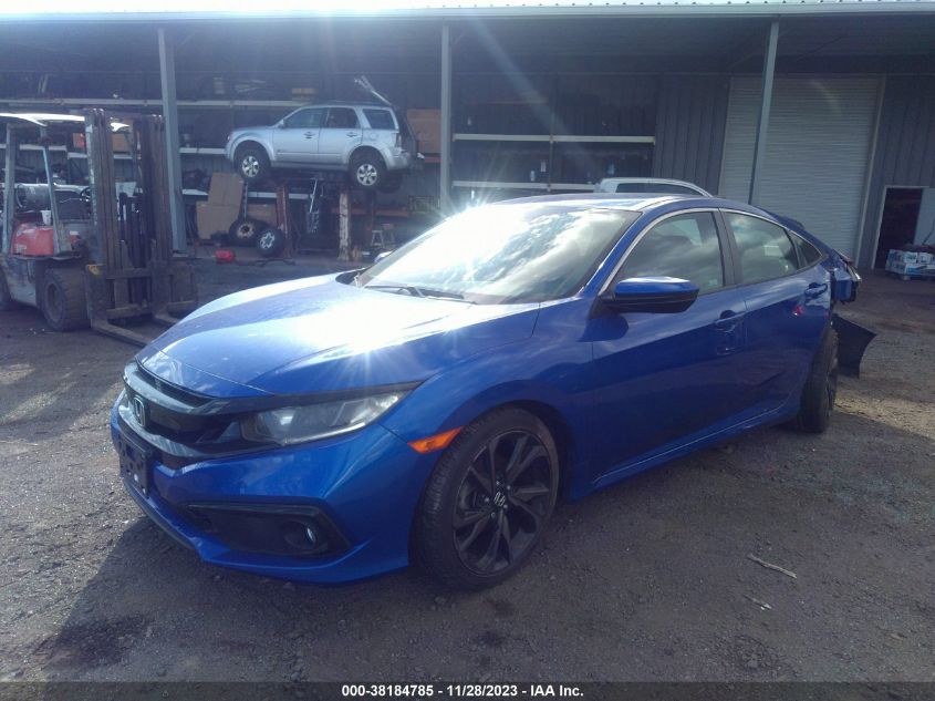 19XFC2F88KE014135 2019 Honda Civic Sport