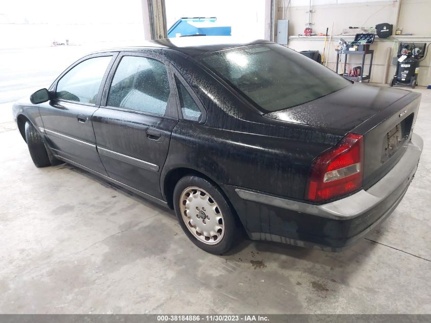 1999 Volvo S80 T-6 VIN: YV1TS90D2X1037726 Lot: 38184886