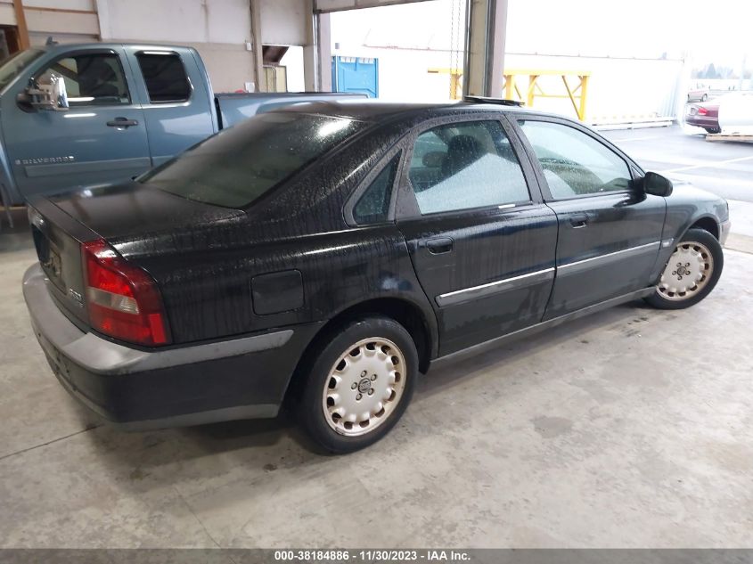 1999 Volvo S80 T-6 VIN: YV1TS90D2X1037726 Lot: 38184886