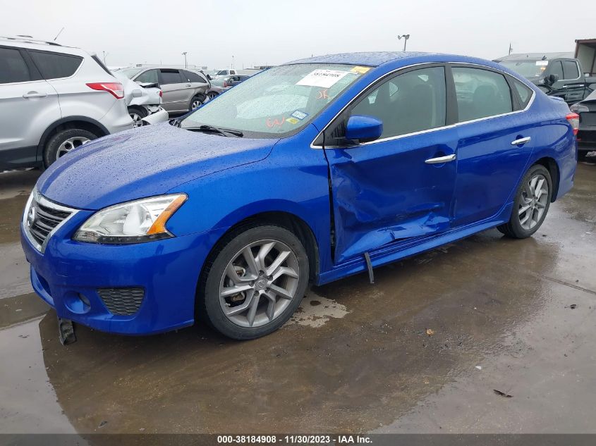 2014 Nissan Sentra Sr VIN: 3N1AB7AP1EY306367 Lot: 38184908