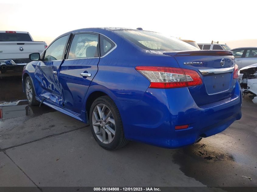 2014 Nissan Sentra Sr VIN: 3N1AB7AP1EY306367 Lot: 38184908