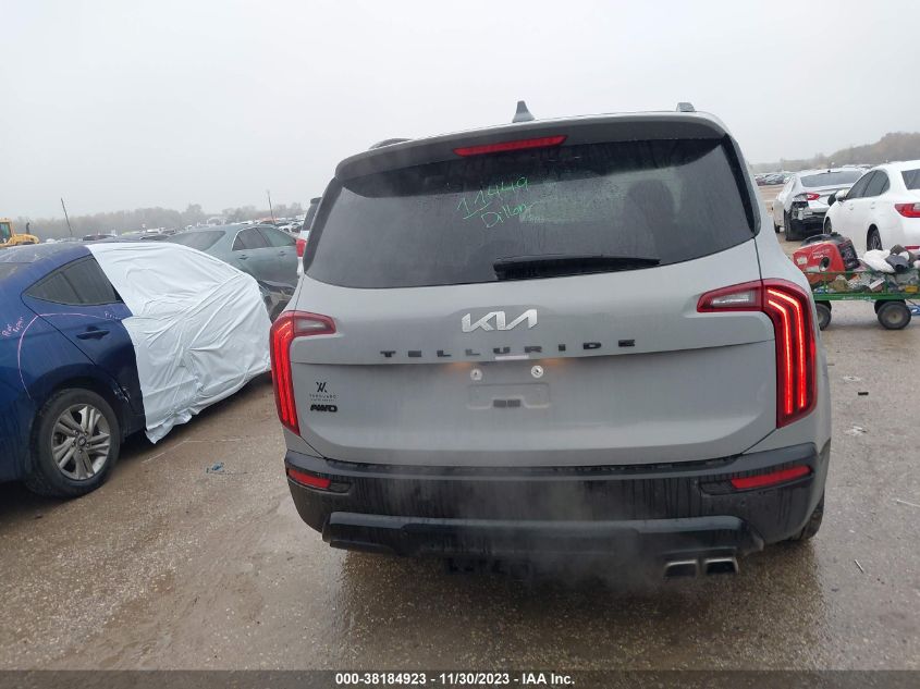 2022 Kia Telluride Ex VIN: 5XYP3DHC2NG239501 Lot: 38184923