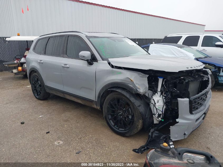 2022 Kia Telluride Ex VIN: 5XYP3DHC2NG239501 Lot: 38184923