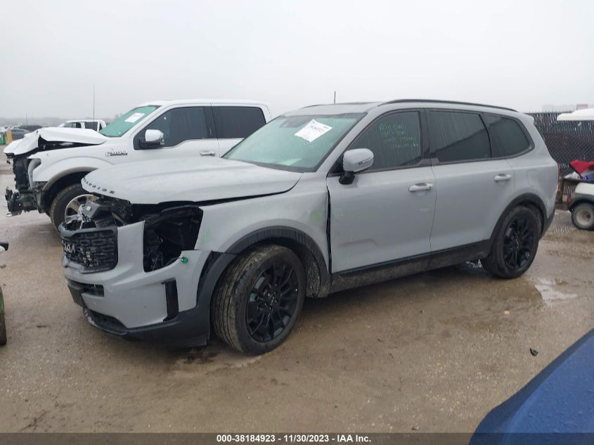 2022 Kia Telluride Ex VIN: 5XYP3DHC2NG239501 Lot: 38184923