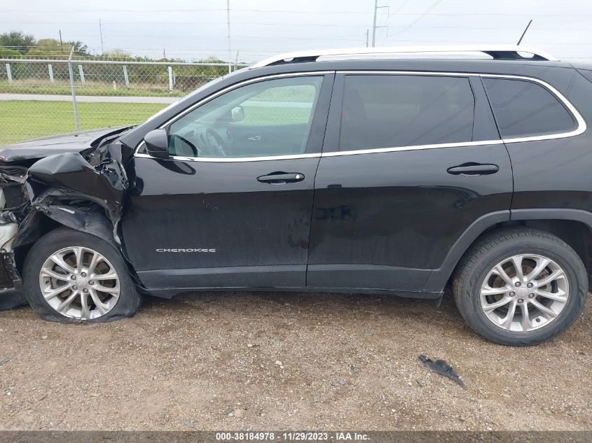 2019 Jeep Cherokee Latitude Fwd VIN: 1C4PJLCB2KD325626 Lot: 38184978