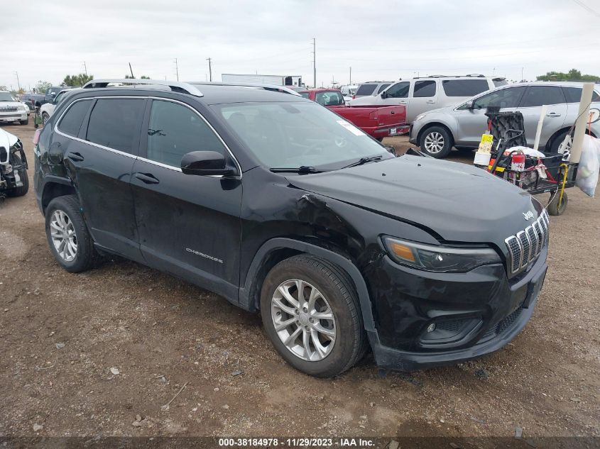 2019 Jeep Cherokee Latitude Fwd VIN: 1C4PJLCB2KD325626 Lot: 38184978