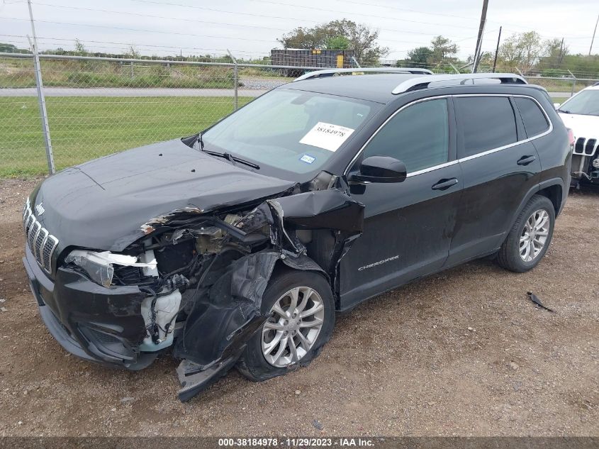 2019 Jeep Cherokee Latitude Fwd VIN: 1C4PJLCB2KD325626 Lot: 38184978