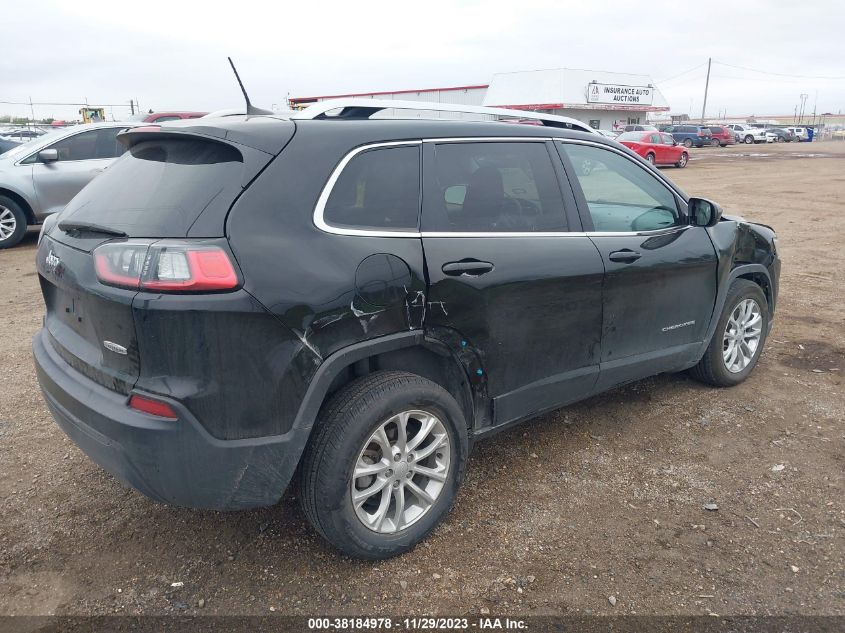 2019 Jeep Cherokee Latitude Fwd VIN: 1C4PJLCB2KD325626 Lot: 38184978