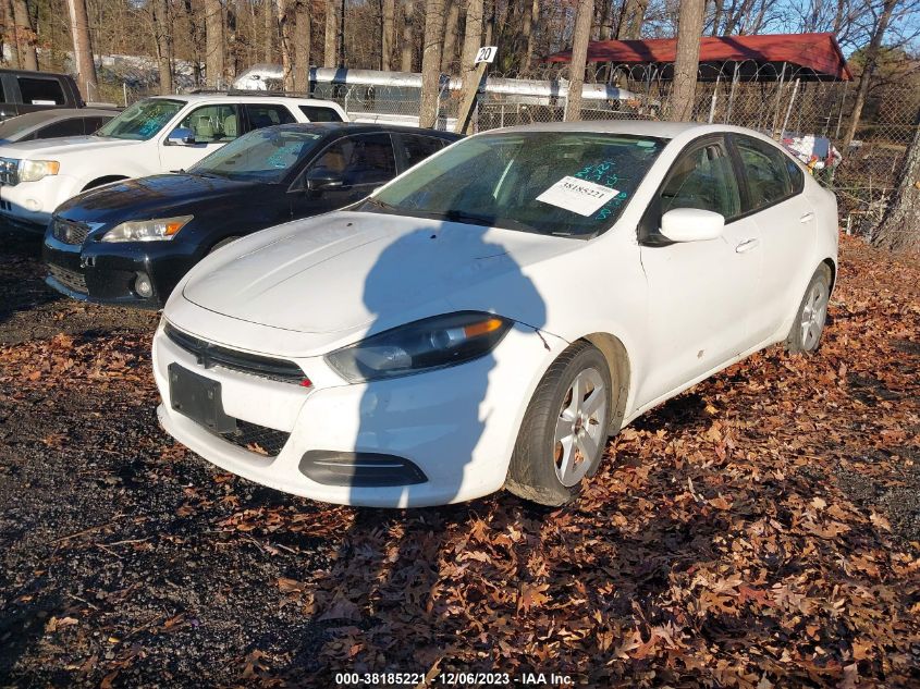 1C3CDFBB3FD265424 2015 Dodge Dart Sxt