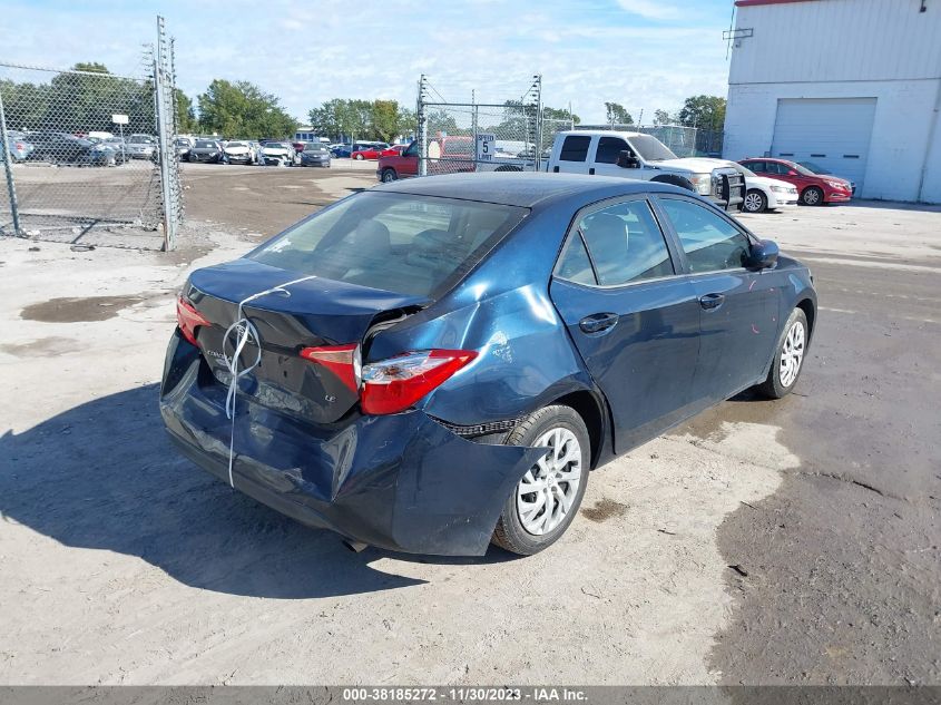 2017 Toyota Corolla Le VIN: 5YFBURHE0HP683501 Lot: 38185272