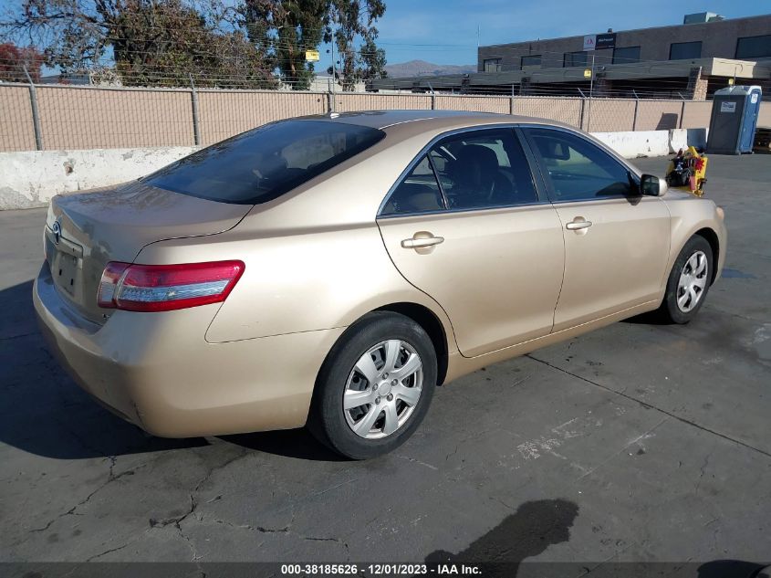 2010 Toyota Camry Le VIN: 4T1BF3EK4AU070738 Lot: 38185626