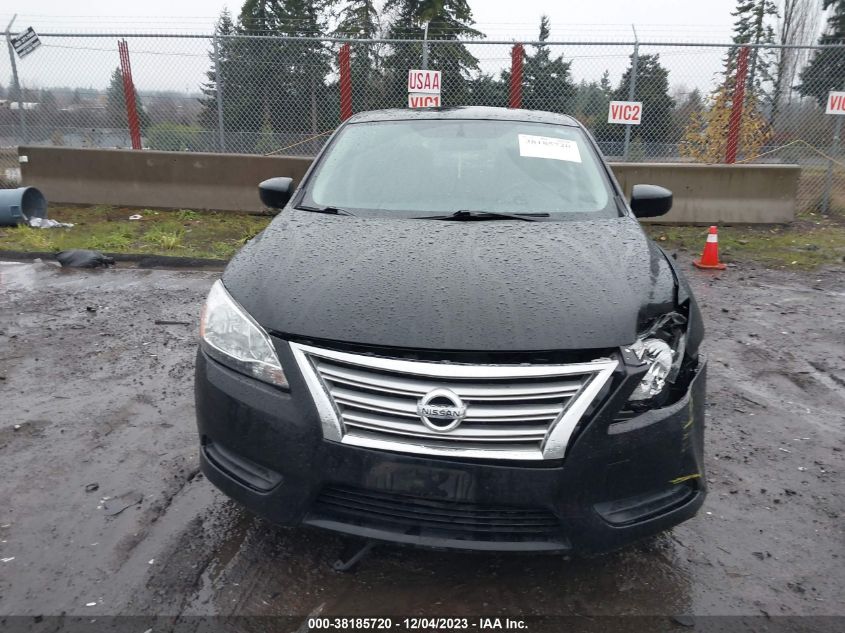 2014 Nissan Sentra Fe+ S/Fe+ Sv/S/Sl/Sr/Sv VIN: 3N1AB7AP7EY239225 Lot: 38185720