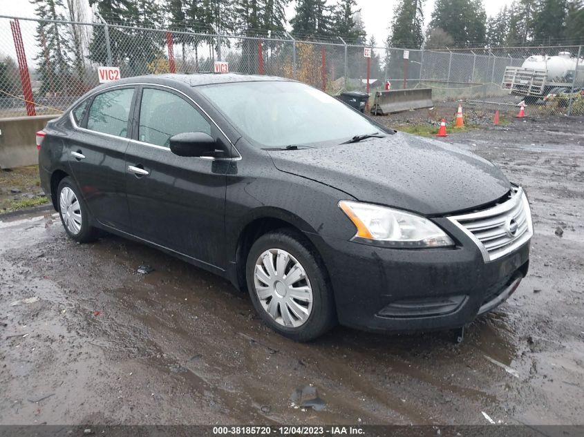 2014 Nissan Sentra Fe+ S/Fe+ Sv/S/Sl/Sr/Sv VIN: 3N1AB7AP7EY239225 Lot: 38185720