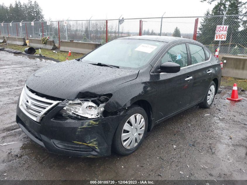 2014 Nissan Sentra Fe+ S/Fe+ Sv/S/Sl/Sr/Sv VIN: 3N1AB7AP7EY239225 Lot: 38185720