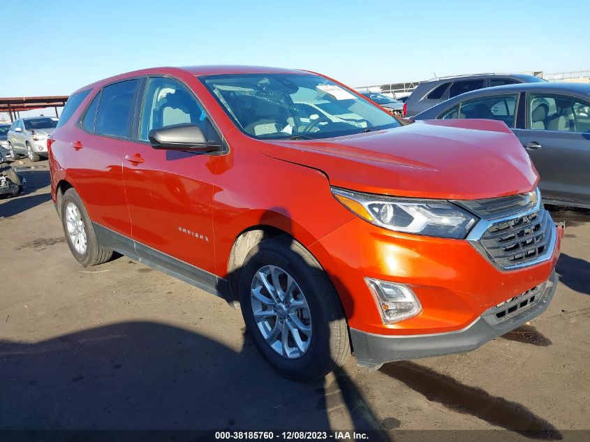 2020 Chevrolet Equinox Fwd Ls VIN: 2GNAXHEV5L6266653 Lot: 38185760