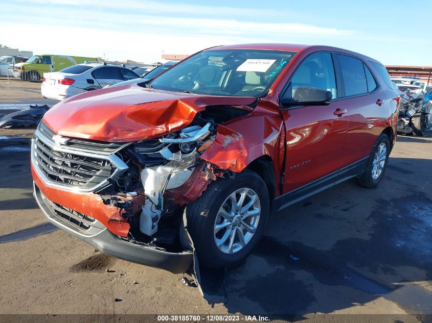 2020 Chevrolet Equinox Fwd Ls VIN: 2GNAXHEV5L6266653 Lot: 38185760