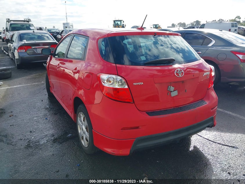 2009 Toyota Matrix S VIN: 2T1KE40E39C003894 Lot: 38185838