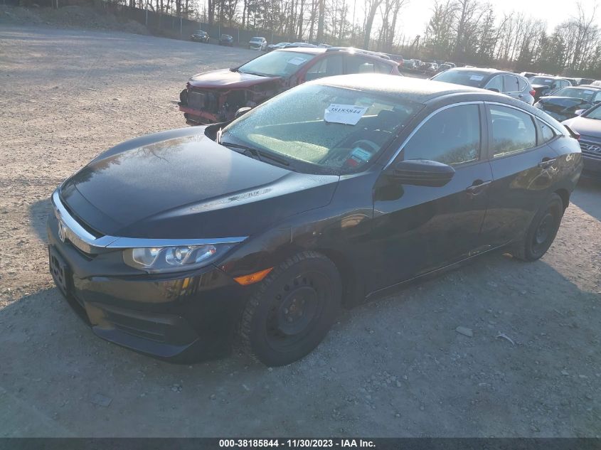 2018 Honda Civic Lx VIN: 2HGFC2F54JH573837 Lot: 38185844