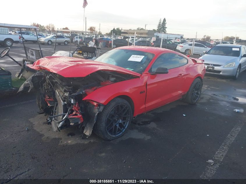 2020 Ford Mustang Gt Premium VIN: 1FA6P8CF1L5130824 Lot: 38185851