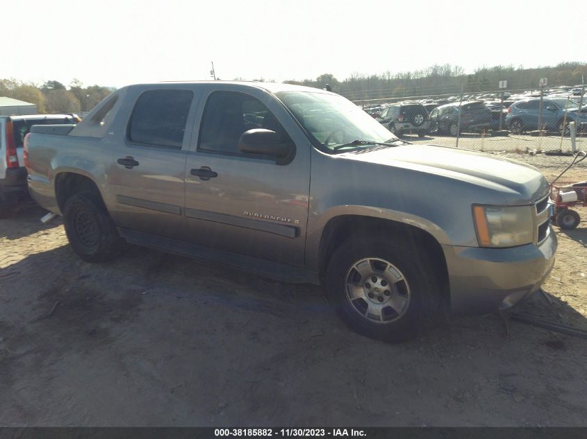 2009 Chevrolet Avalanche 1500 Ls VIN: 3GNFK120X9G148907 Lot: 38185882