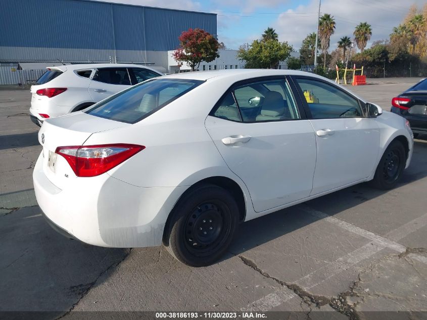 2014 Toyota Corolla Le VIN: 5YFBURHE9EP094409 Lot: 40261611