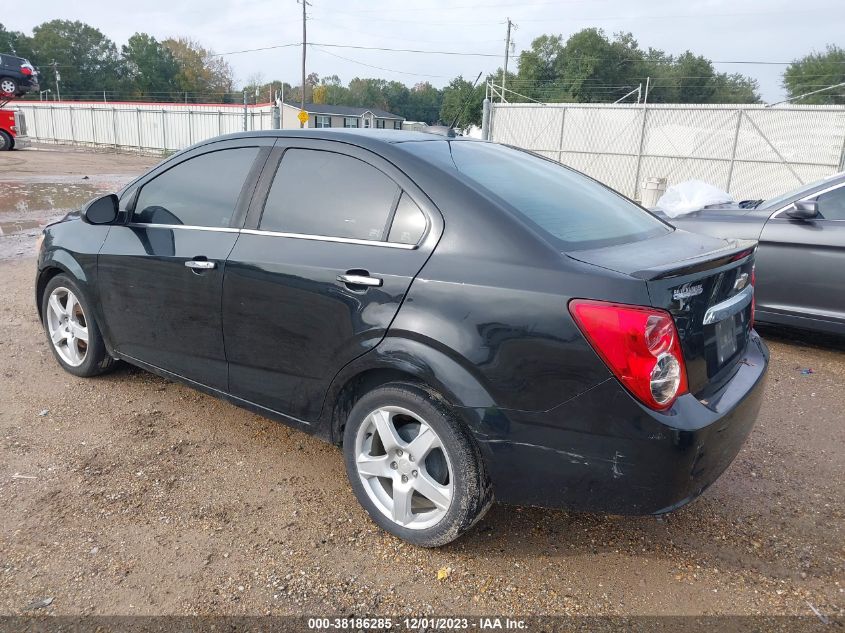 2016 Chevrolet Sonic Ltz Auto VIN: 1G1JE5SB3G4135356 Lot: 38186285